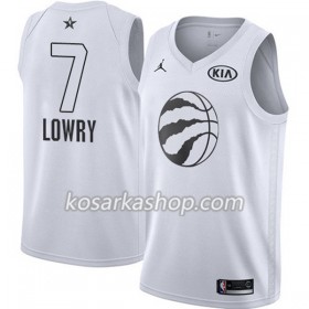 Dres Toronto Raptors Kyle Lowry 7 2018 All Star Jordan Brand Bijela Swingman